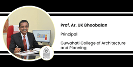 Interview Prof Ar UK Bhoobalan Principal at Guwahati College of Architecture and Planning